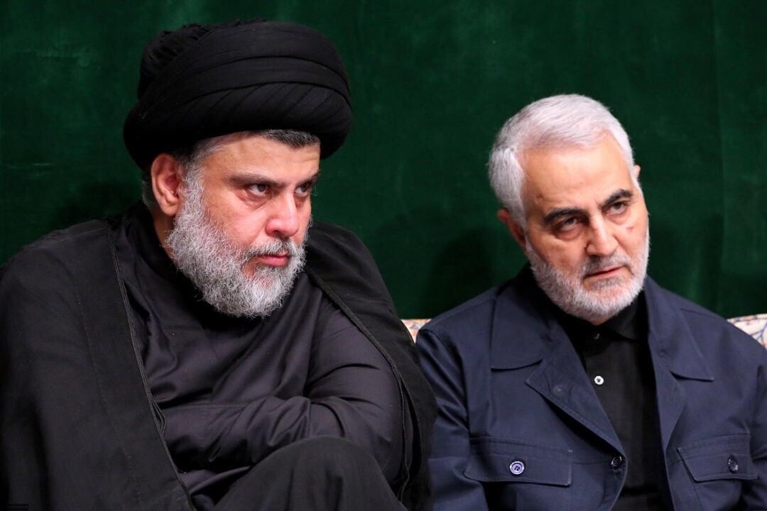 بالصور: الصدر الى جانب خامنئي وسليماني في ايران 