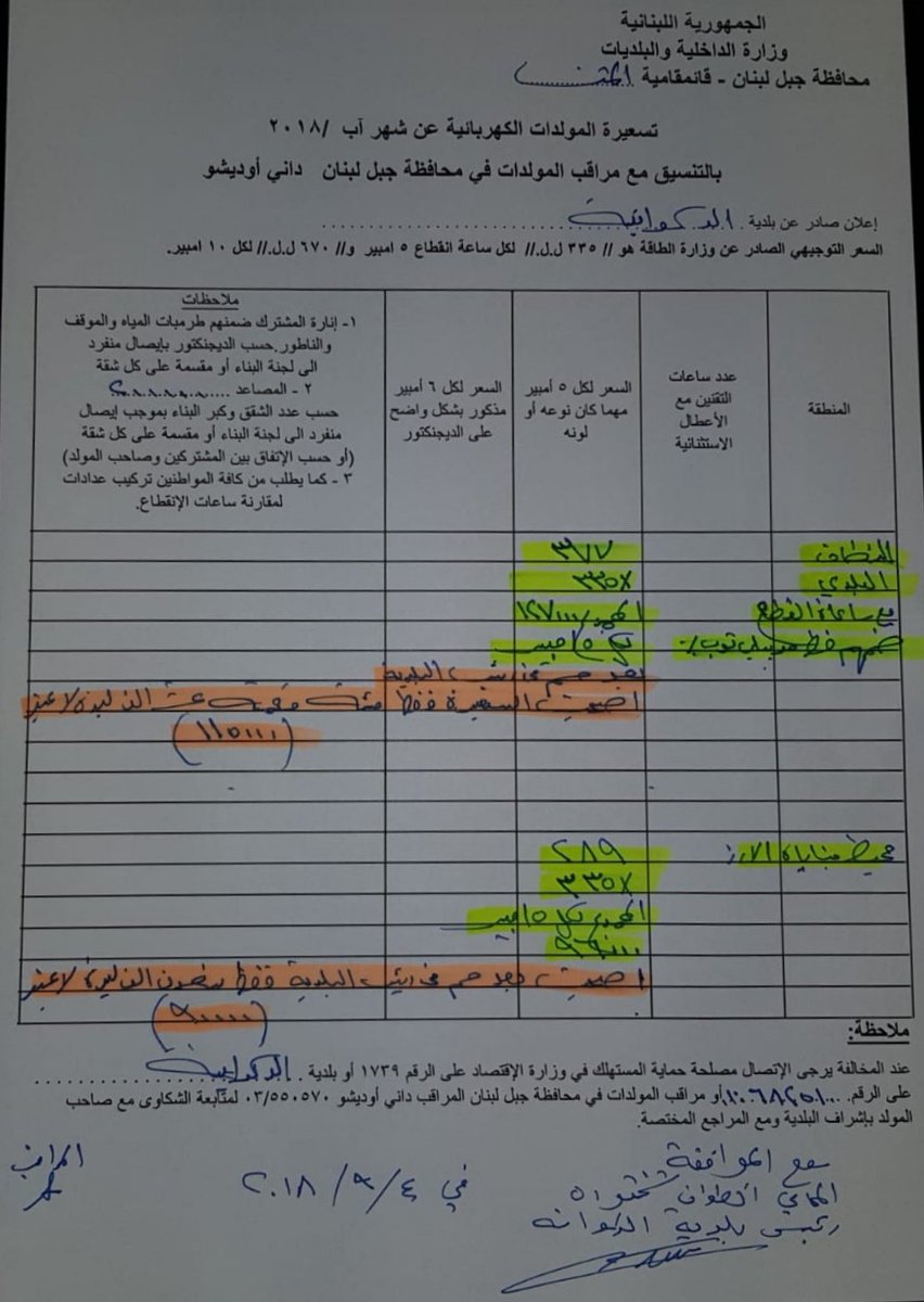 بشرى سارة لأهالي الدكوانة 