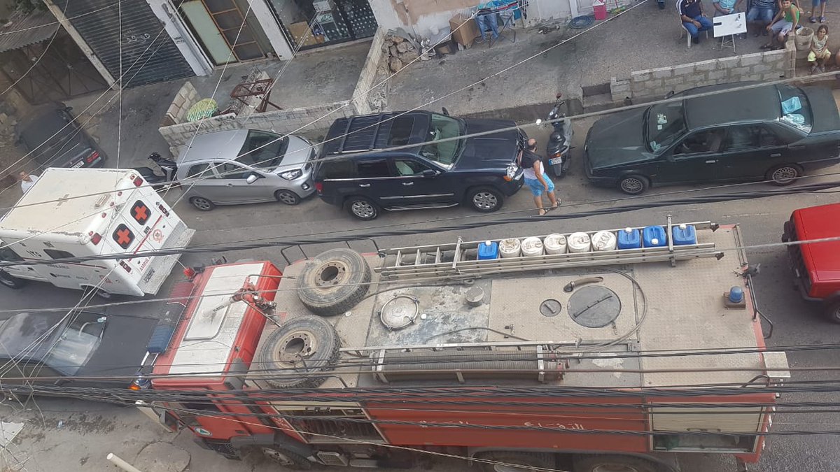 بالصور: حريق داخل منزل في البوشرية ــ المتن