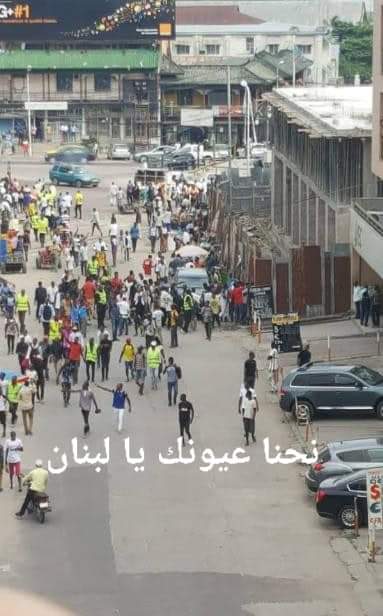 بالصور: تحطيم محلات مغتربين لبنانيين في الكونغو