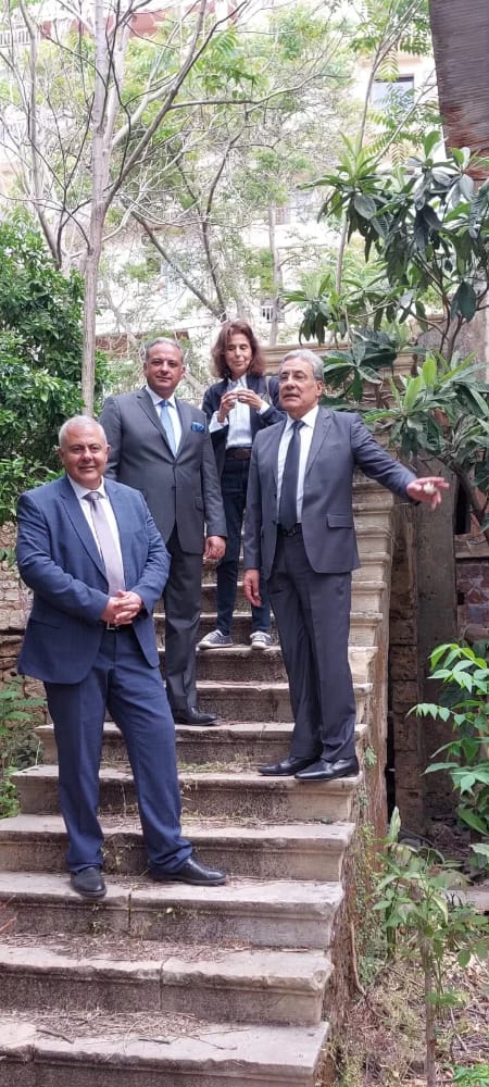 بالصور وزيرا الثقافة والعدل في منزل السيدة فيروز في زقاق البلاط: هذا البيت لن ينهار وسنعمل على إعادة ترميمه وتحويله متحفاً
