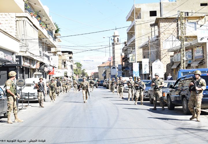 بالصور: الجيش اوقف 2901 شخصاً من جنسيات متنوعة