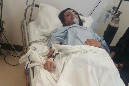 أمل عرفة بالعناية المشددة