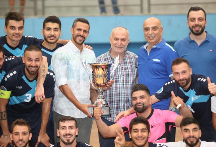 بالصور: بنك بيروت بطل كأس السوبر في كرة الصالات