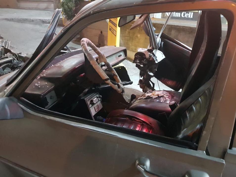 جريح اثر حادث اصطدام  في كفرحباب - غزير