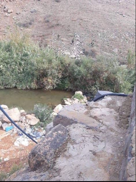بالصور: جنود اسرائيليّون يجتازون السياج التقني عند نقطة الوزاني