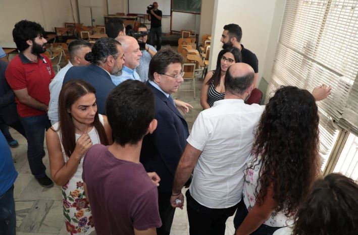 كنعان يشهد على فضيحة في الجامعة اللبنانية